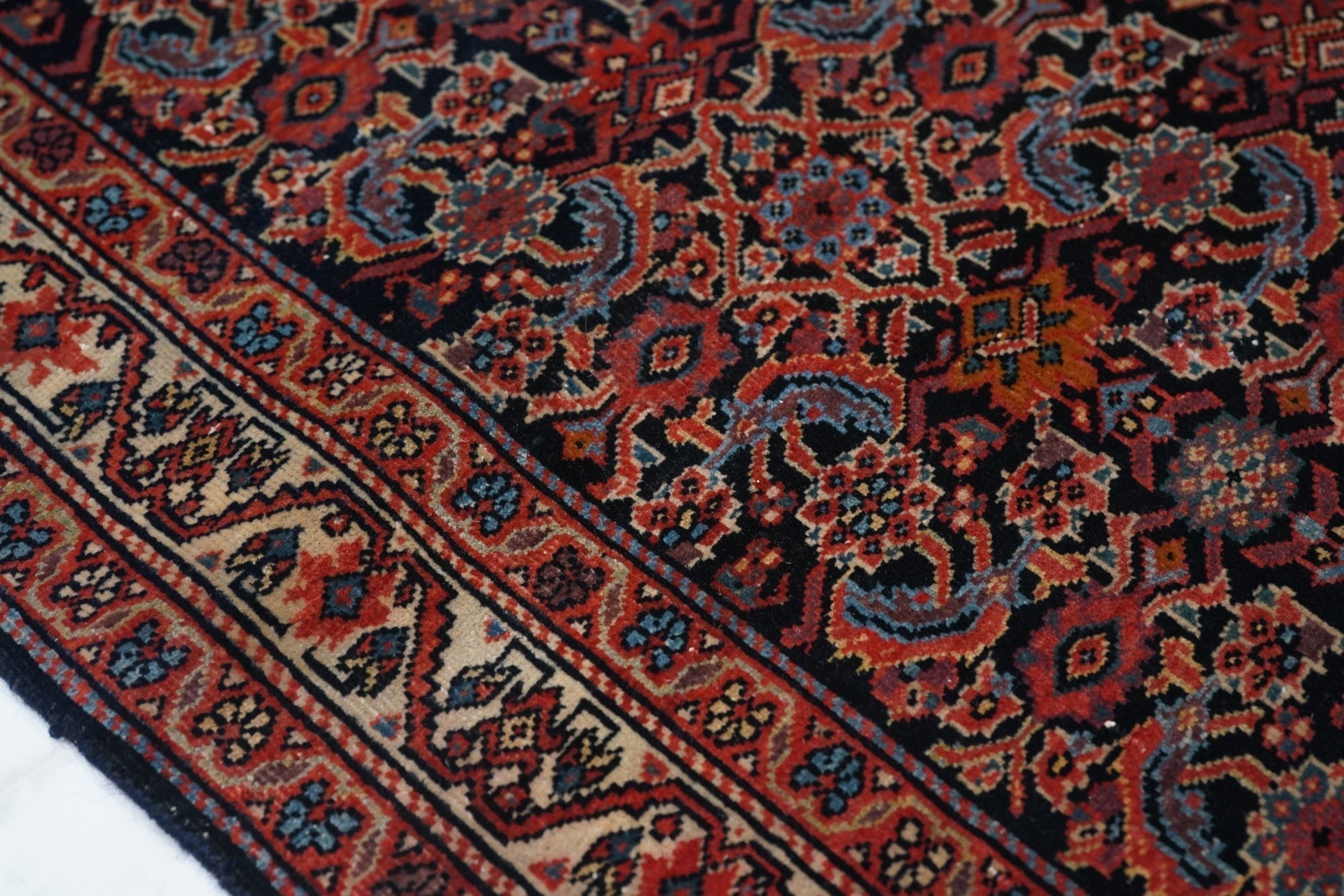 Antique Farahan Sarouk Rug 3'2'' x 4'8''