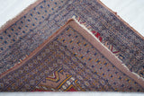 Vintage Bokara Rug 2'1'' x 2'2''
