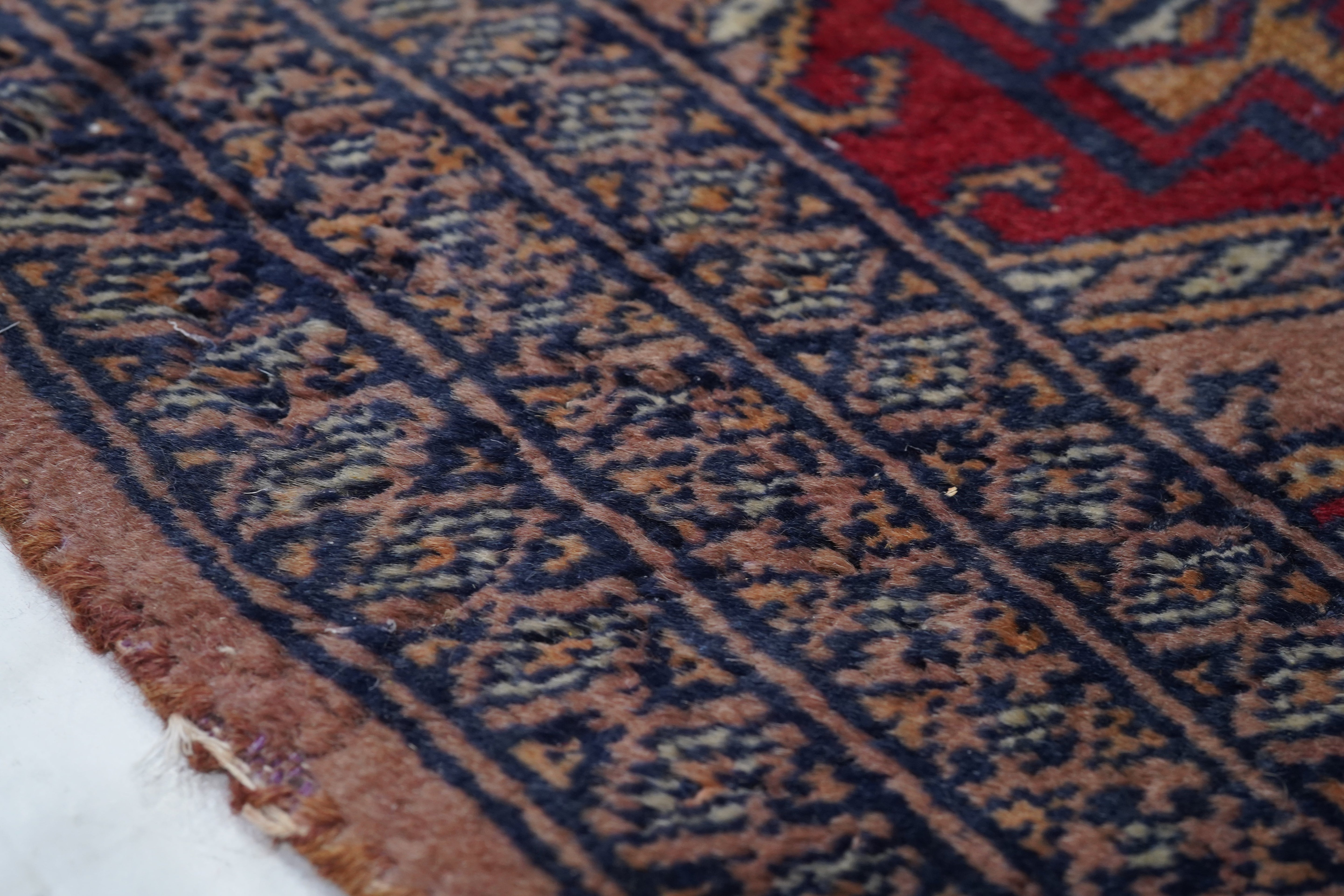 Vintage Bokara Rug 2'1'' x 2'2''