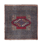 Vintage Bokhara Rug 2'1'' x 2'2''