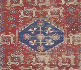 Antique Kuba Shirvan Rug 5'1" x 6' 8''