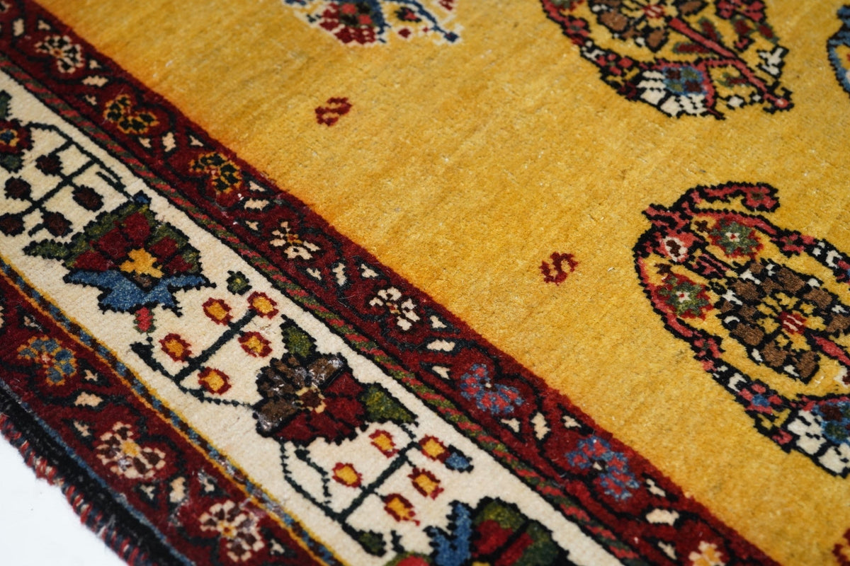 Antique Gashgai Rug 5'7'' x 8'2''