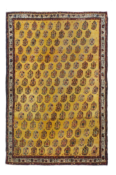 Antique Gashgai Rug 5'7'' x 8'2''