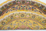 Extremely Fine  Tabriz Wool & Silk Woven Rug 4'9'' x 5'0"