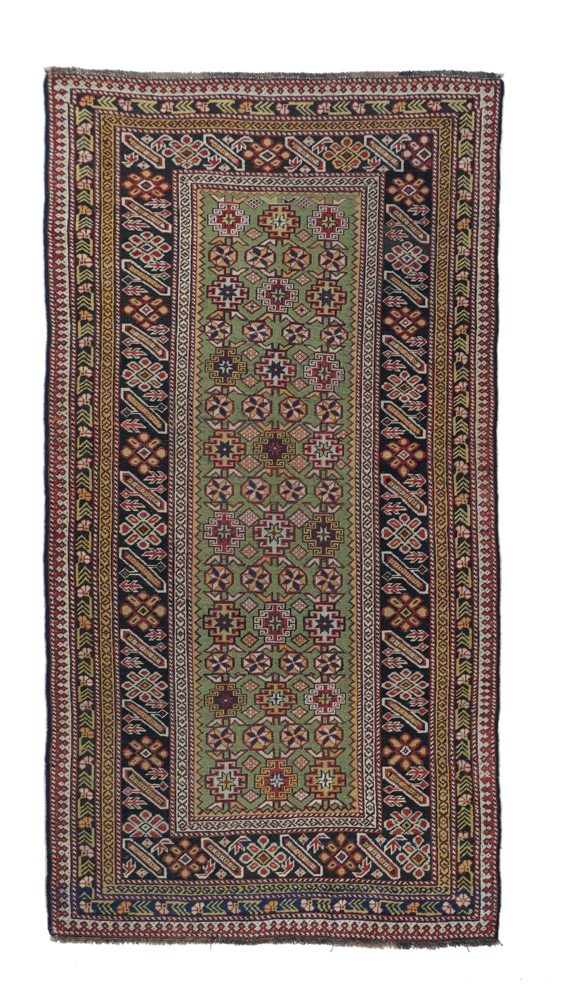 Antique Caucasian Shirvan Rug 3'6'' x 6'9''