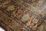 Antique Silk Heriz Rug 4'7'' x 6'1''