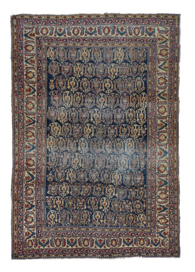 Antique Qashqai Rug 4'4'' x 6'4''