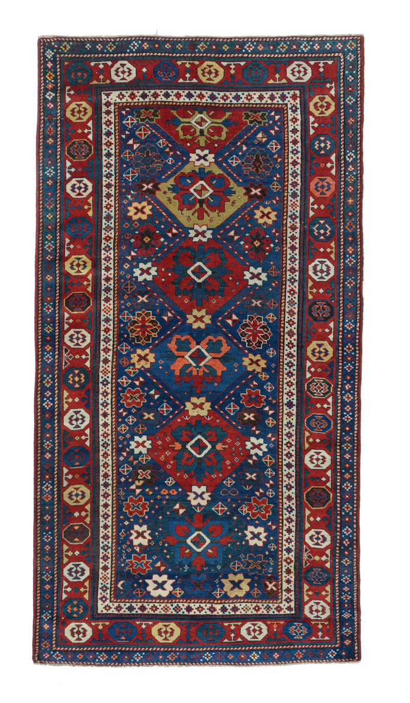 Antique Kazak Rug 4'2'' x 8'0