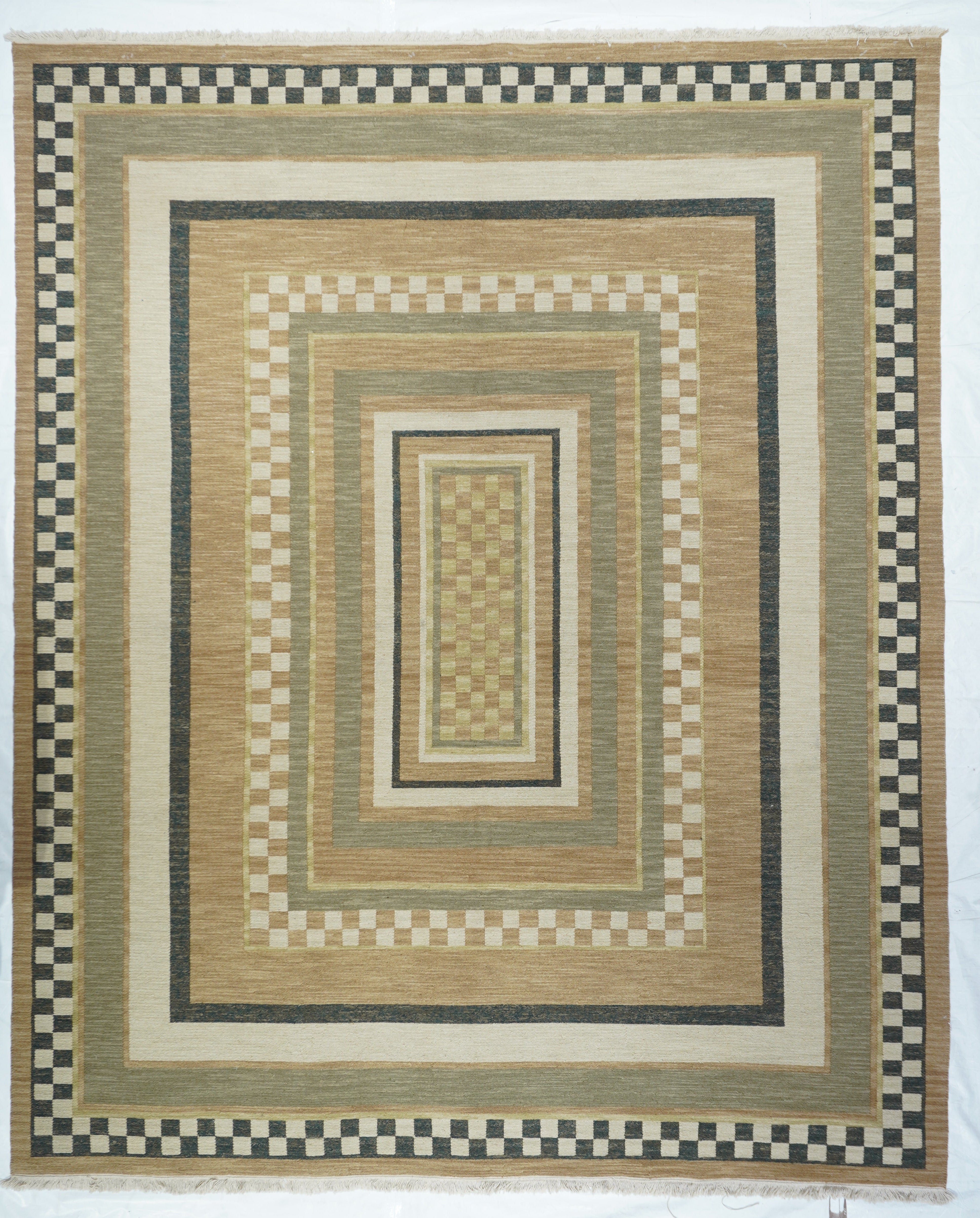 Sumak Flat Weave Wool Rug 8'0" x 10'0"