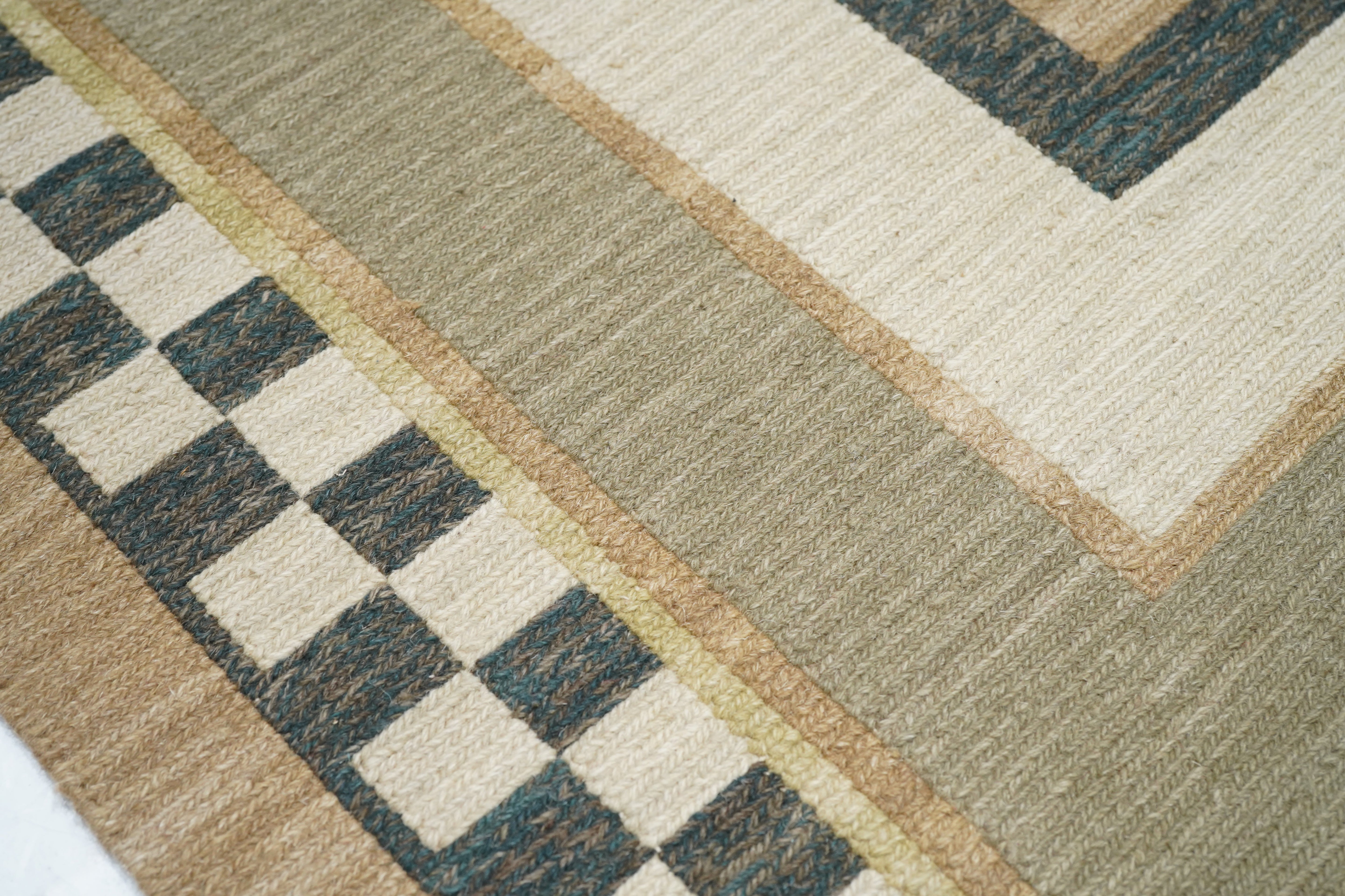Sumak Flat Weave Wool Rug 8'0" x 10'0"