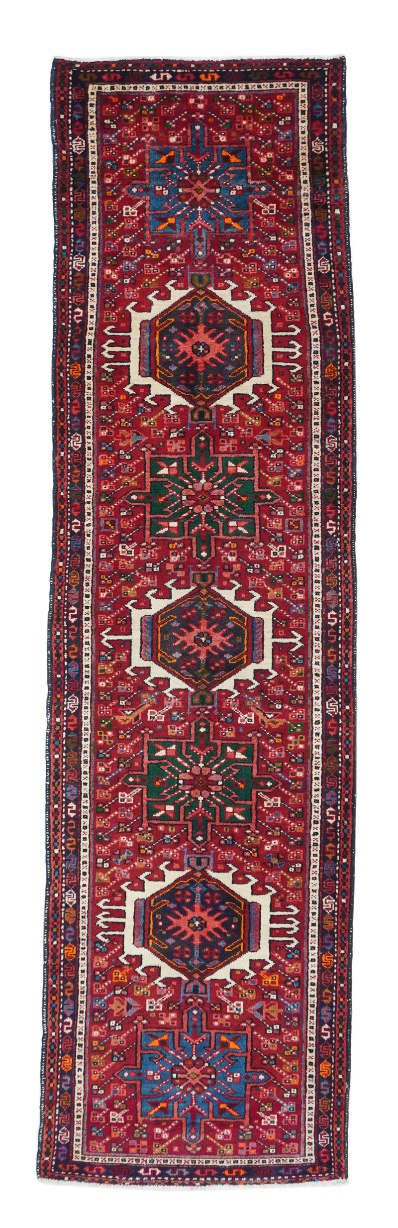 Vintage  Karajeh Long Rug 2'8'' x 9'6''