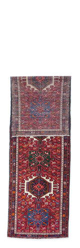 Vintage  Karajeh Long Rug 2'8'' x 9'6''