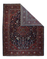 Vintage Persian Kashan Rug 9'6" x 11' 6''