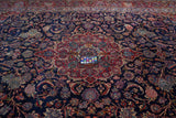 Vintage Persian Kashan Rug 9'6" x 11' 6''