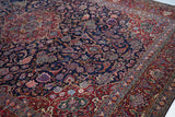 Vintage Persian Kashan Rug 9'6" x 11' 6''