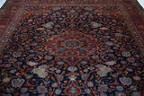 Vintage Persian Kashan Rug 9'6" x 11' 6''