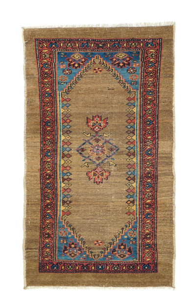 Antique Bakshayesh Rug 2'4'' x 4'1''