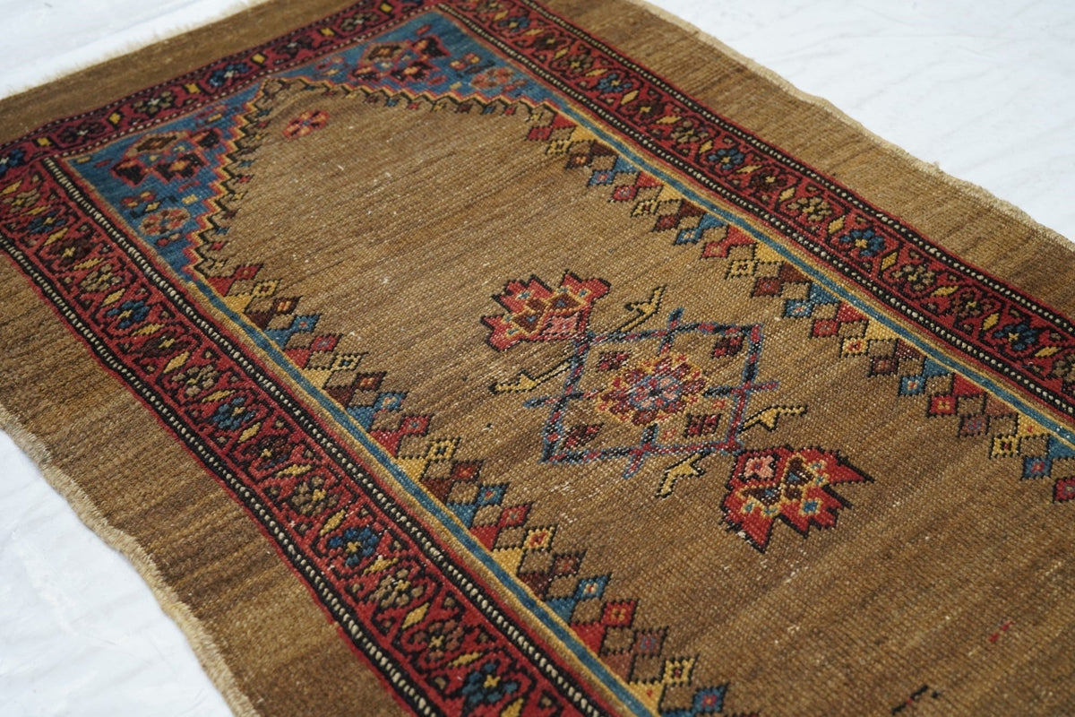 Antique Bakshayesh Rug 2'4'' x 4'1''