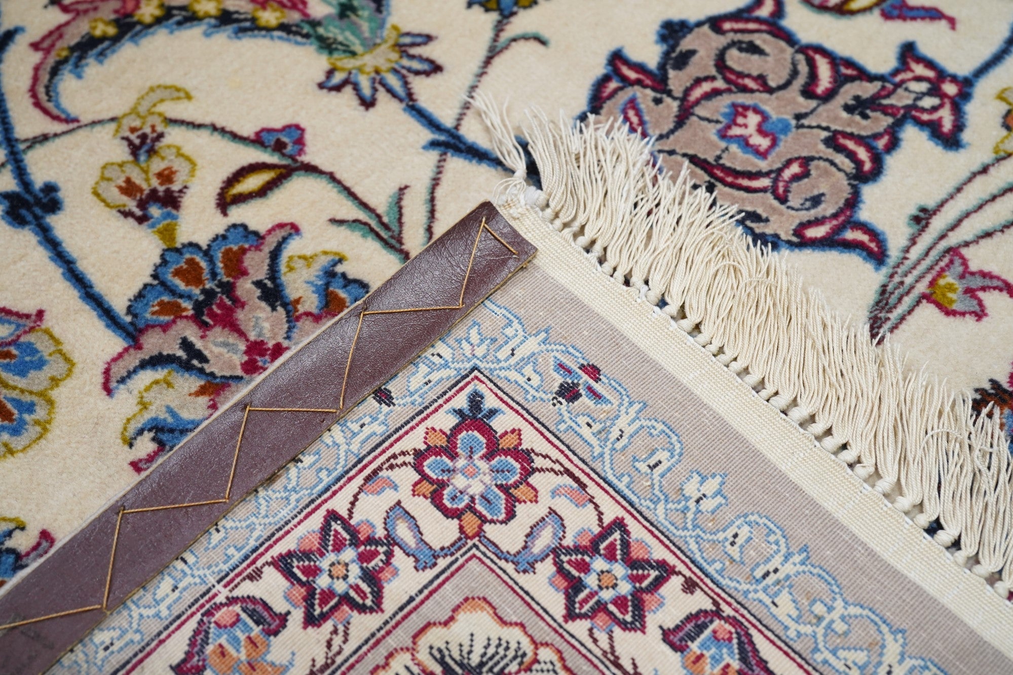 Extremely Fine Isfahan Wool & Silk Rug 7'0'' x 10'0''