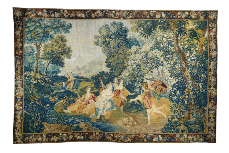 Antique Tapestry 9' 4'' x 14' 10''