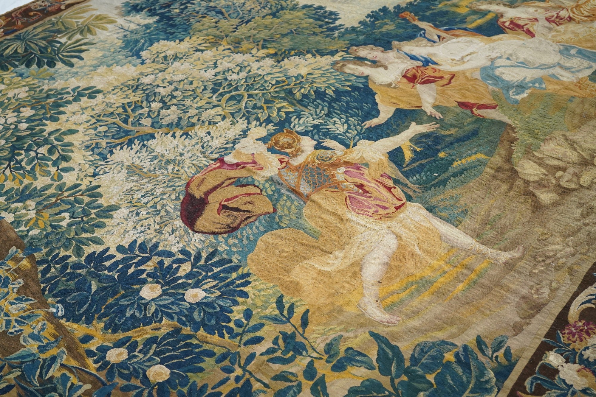 Antique Tapestry 9' 4'' x 14' 10''