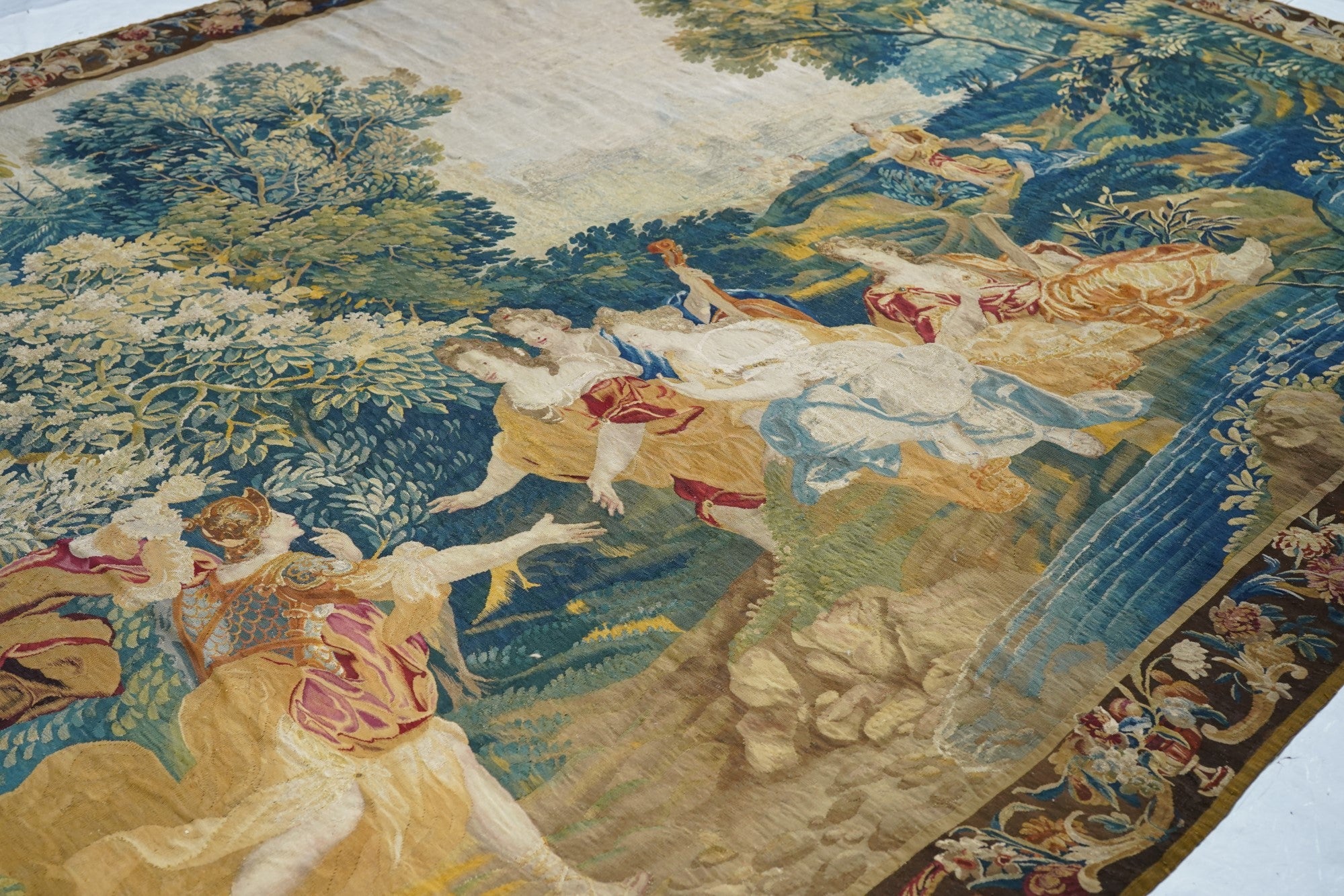 Antique Tapestry 9' 4'' x 14' 10''