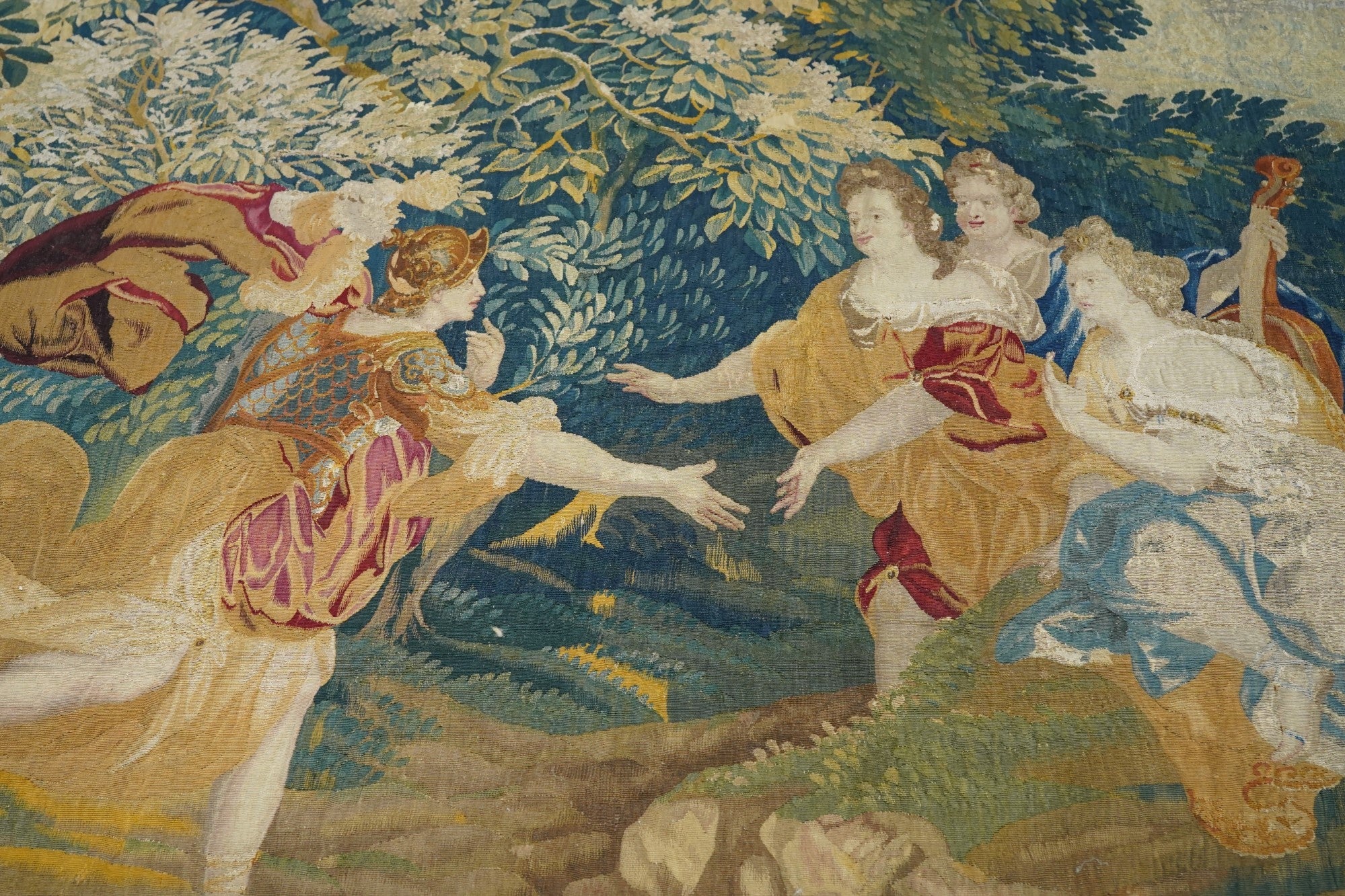 Antique Tapestry 9' 4'' x 14' 10''