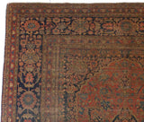 Antique  Mohtasham Kashan Rug 7'6'' x 10'3''