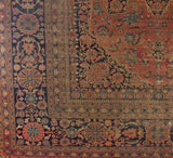 Antique  Mohtasham Kashan Rug 7'6'' x 10'3''