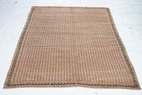 Antique Senneh Rug 4'4'' x 6'0"