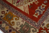 Vintage Turkish Wool Rug 4'10'' x 6'8''