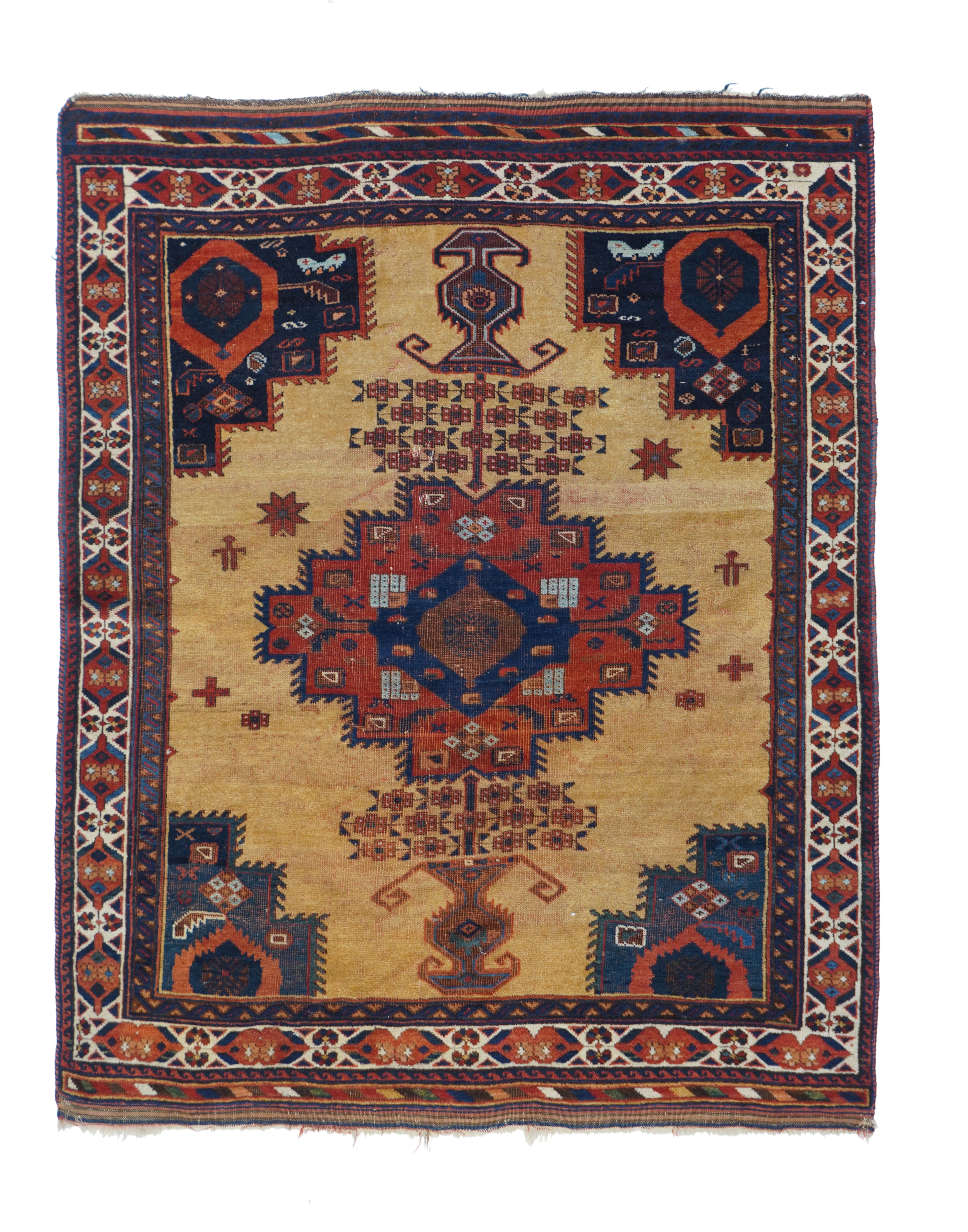 Antique Afshar Rug 3'10'' x 4'8''