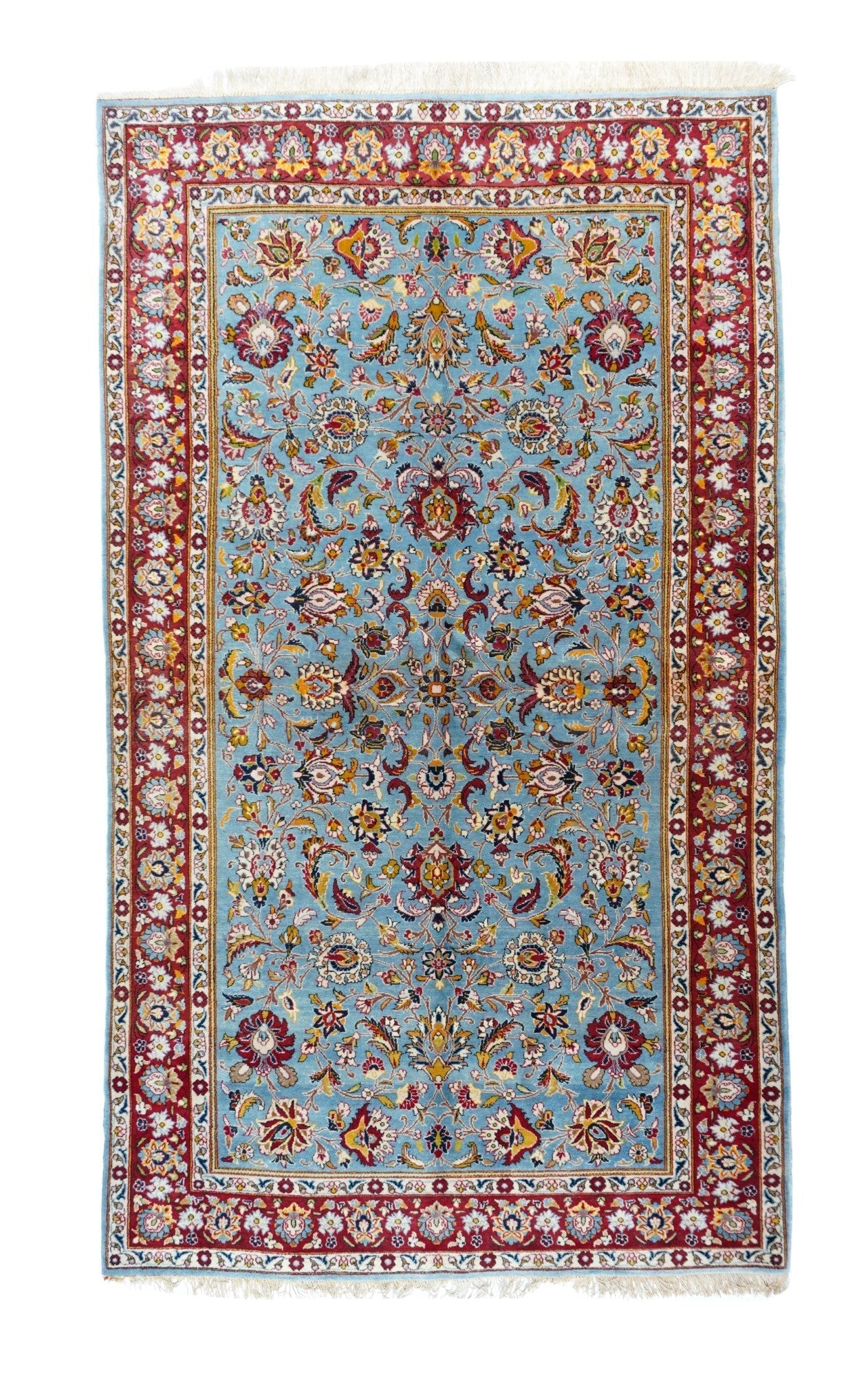 Vintage Kashan Rug 5'4'' x 9'3''