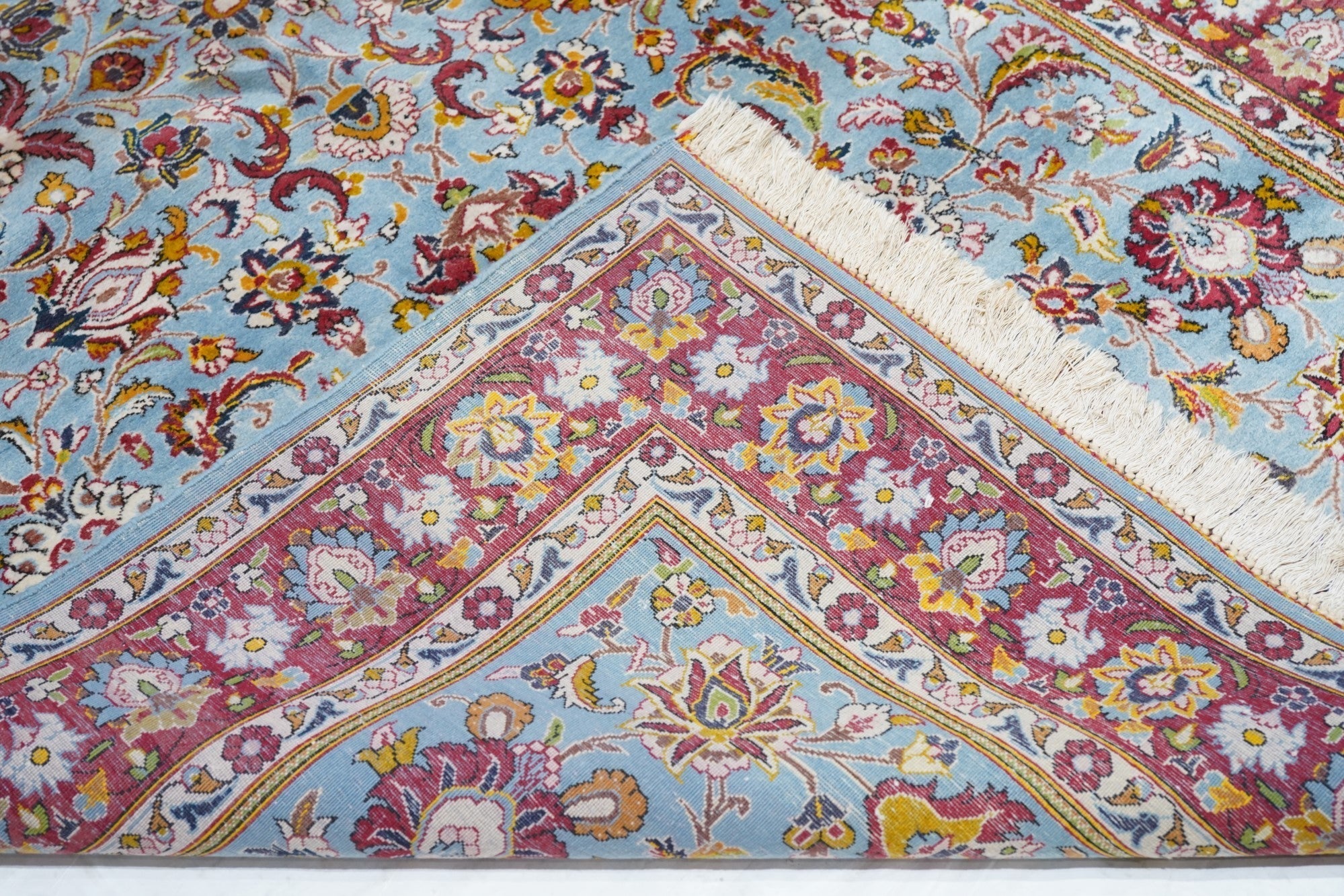 Vintage Kashan Rug 5'4'' x 9'3''