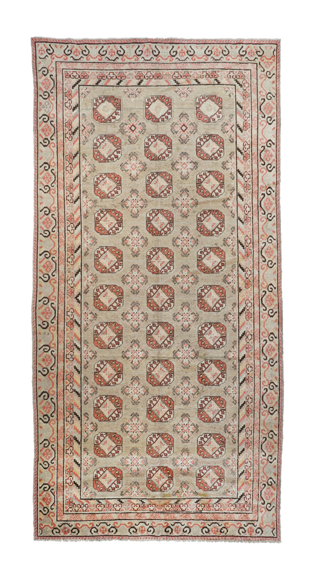 Antique Khotan Rug 6'1'' x 12'4''