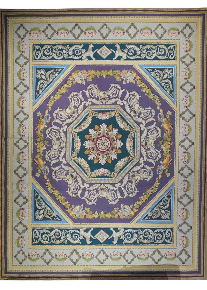 French Aubusson Design Rug 12'0'' x 15'0''