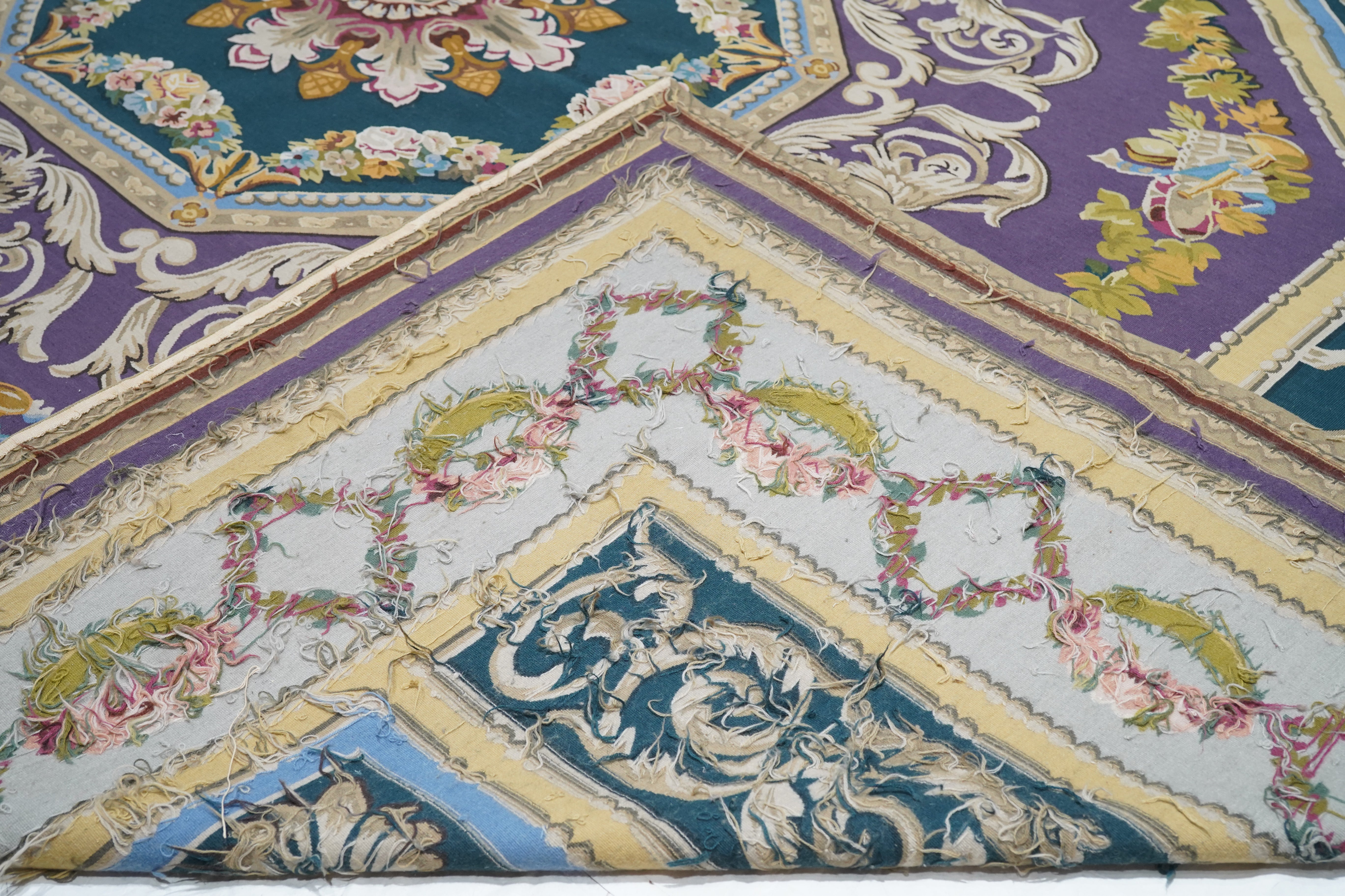 French Aubusson Design Rug 12'0'' x 15'0''