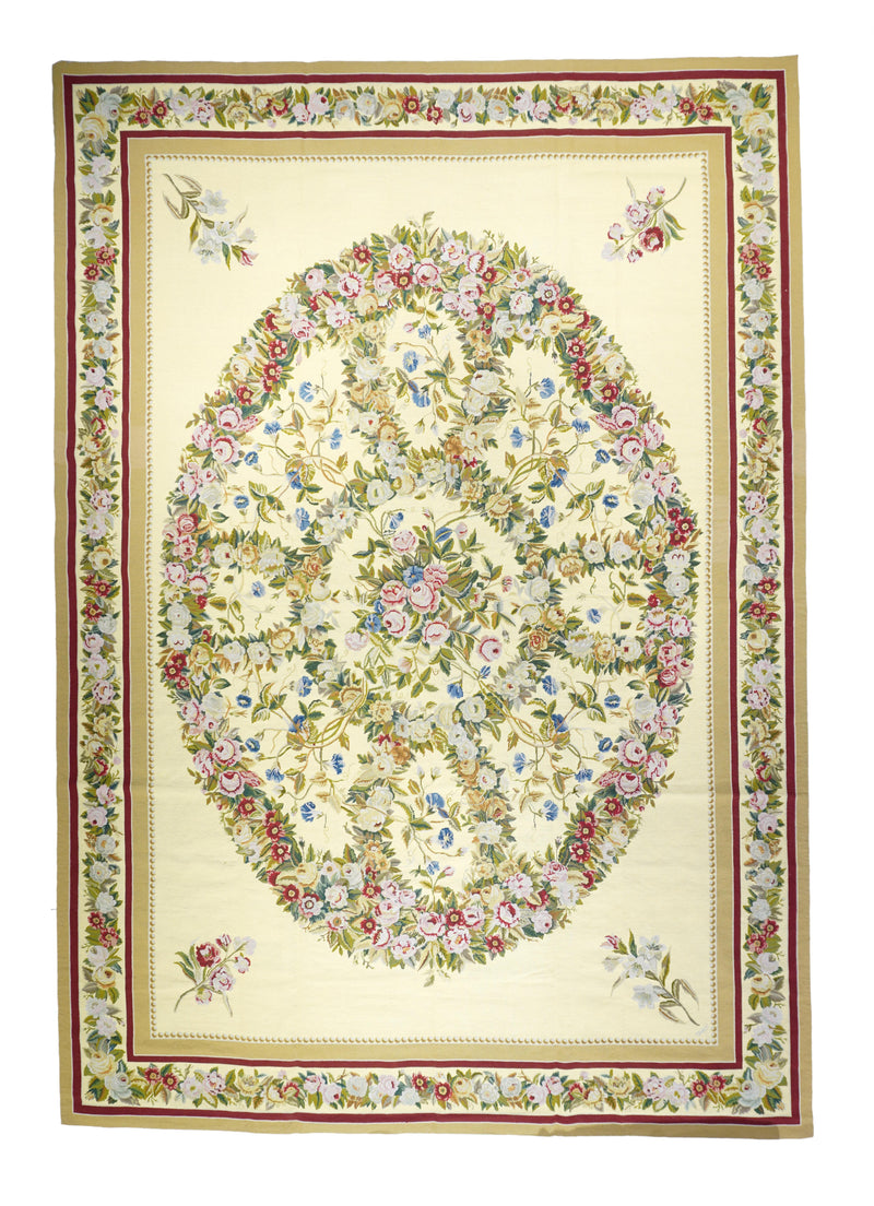French Aubusson Design Rug 10'0'' x 14'0''