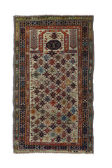 Antique Caucasian Shirvan Rug 3'1'' x 5'5''