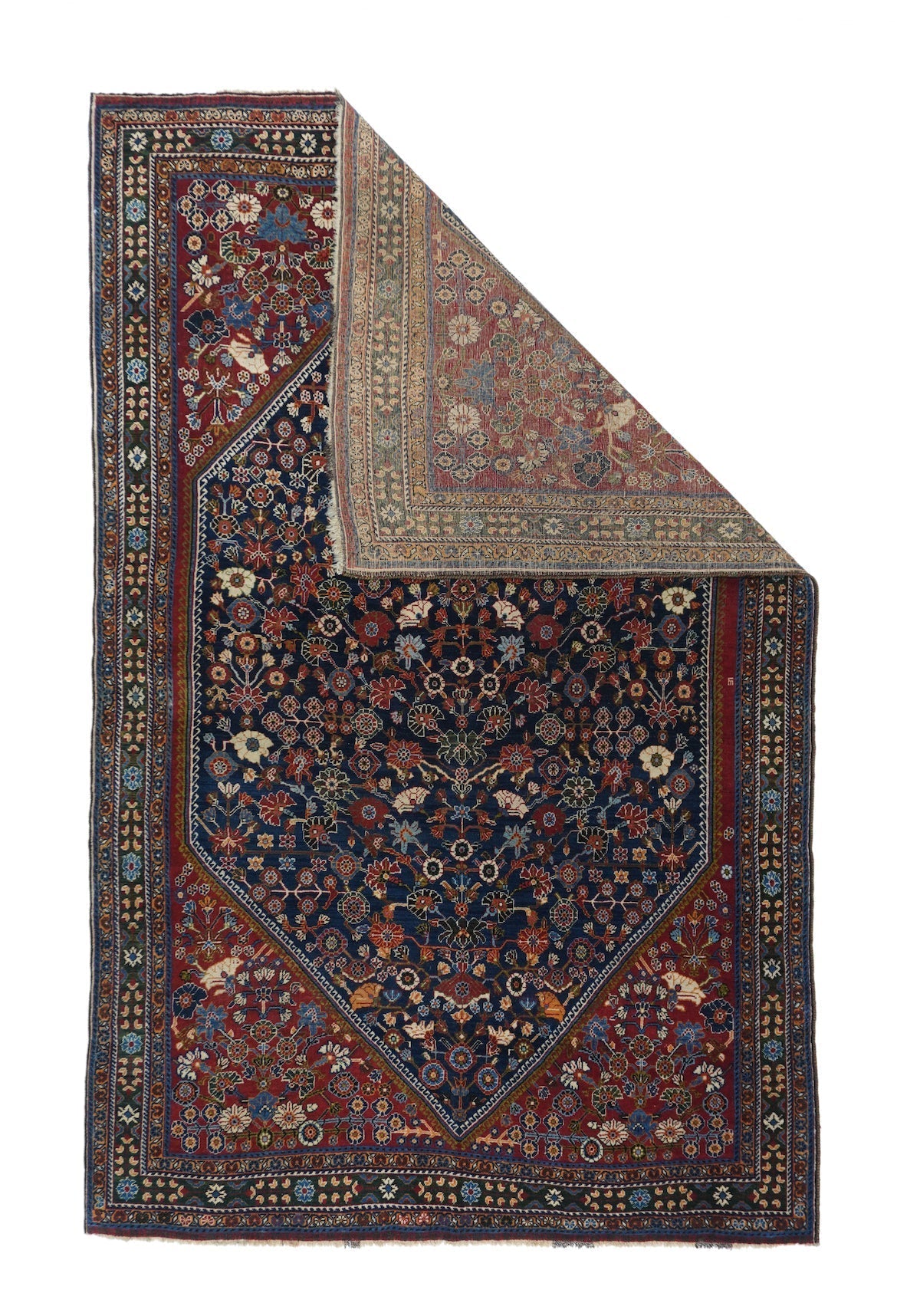 Antique Qashqai Rug 5'9'' x 7'6''