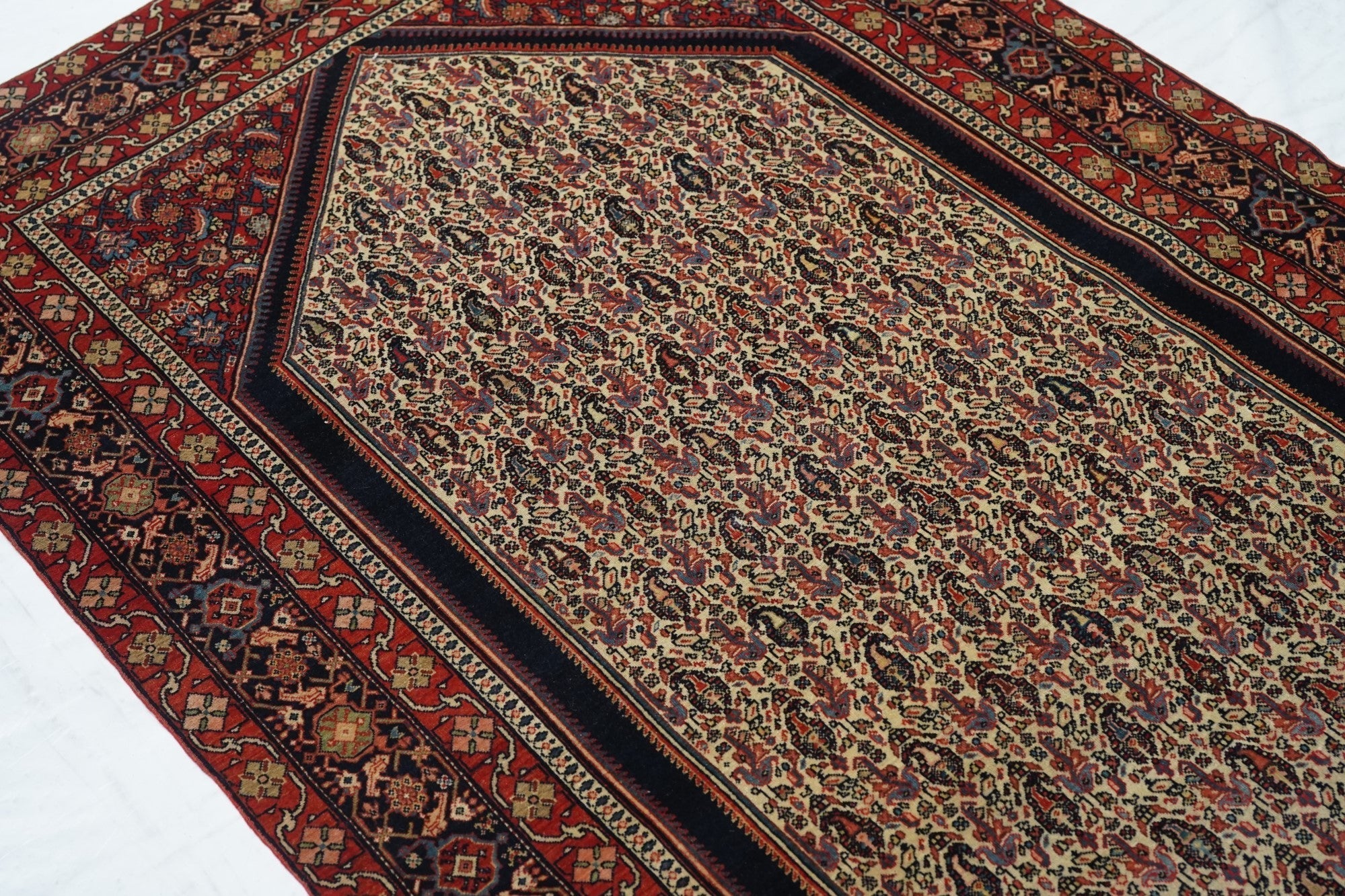Antique Farahan Sarouk Rug 3'10'' x 6'7''