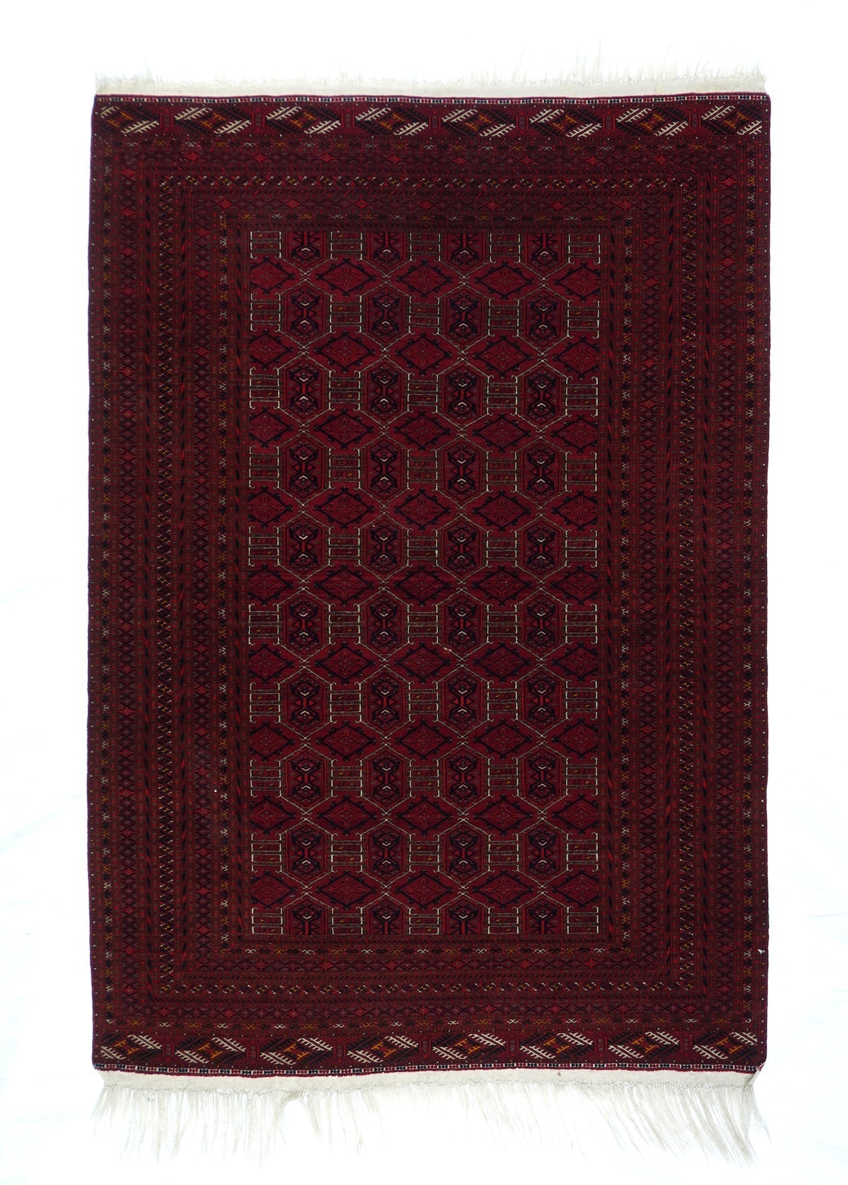 Vintage Bokhara Rug 4'3'' x 6'2''