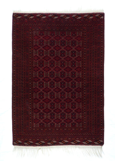 Vintage Bokara Rug 4'3'' x 6'2''