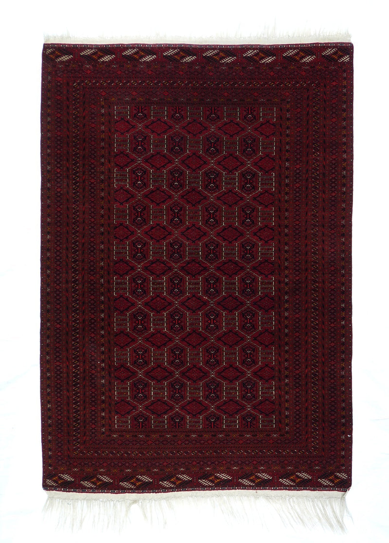 Vintage Bokara Rug 4'3'' x 6'2''