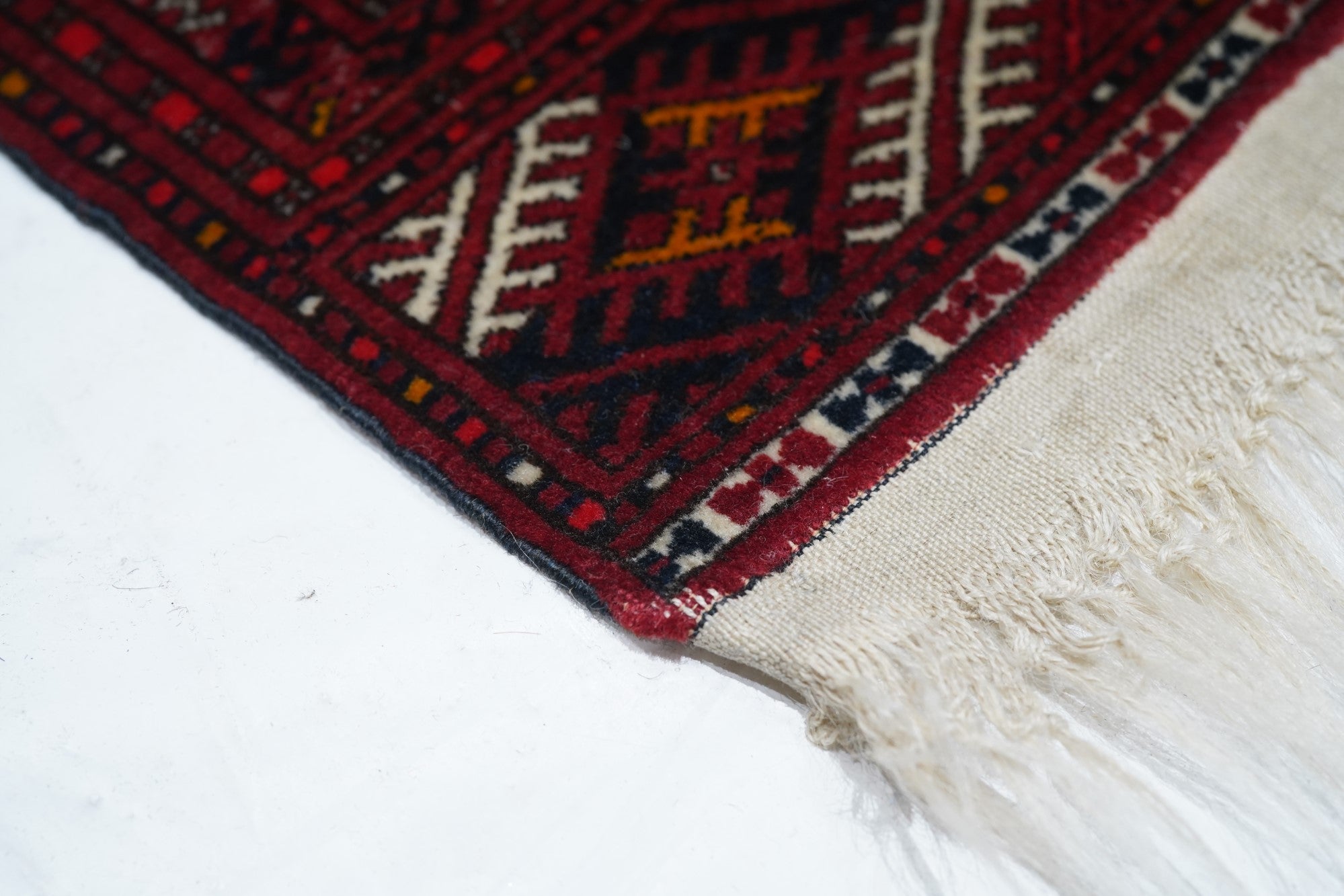 Vintage Bokara Rug 4'3'' x 6'2''