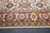 Antique l Mahal Sultanabad Rug 8'6'' x 11'1''