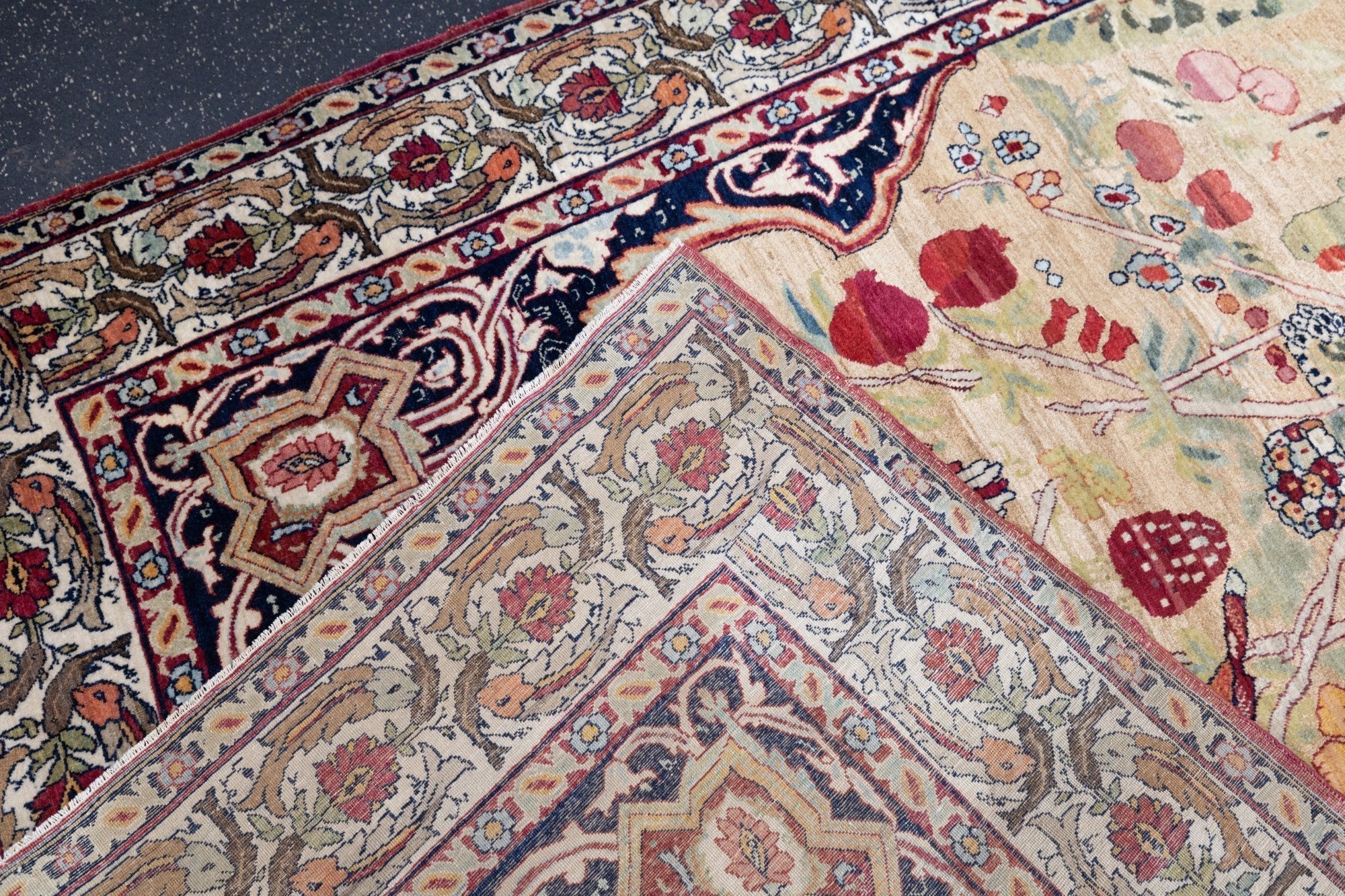 Antique Lavar Kerman Rug 4'3'' x 6'6''