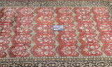 Extremely Fine Vintage Silk  Qum Rug 4'7'' x 7'1''