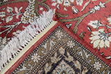 Extremely Fine Vintage Silk  Qum Rug 4'7'' x 7'1''
