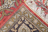 Extremely Fine Vintage Silk  Qum Rug 4'7'' x 7'1''